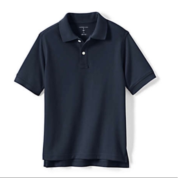 Kids Short Sleeve Mesh Polo Shirt - Picture 3 of 3